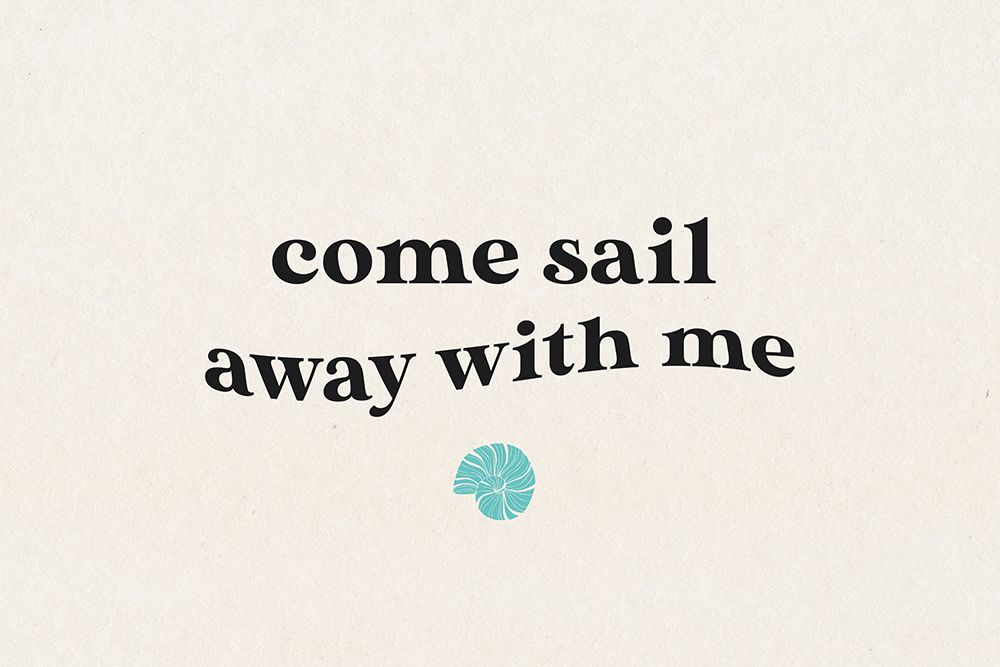 Wave Words II art print by Wild Apple Portfolio for $57.95 CAD