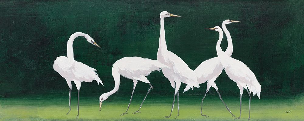 Feathered Flock I art print by Julia Purinton for $57.95 CAD