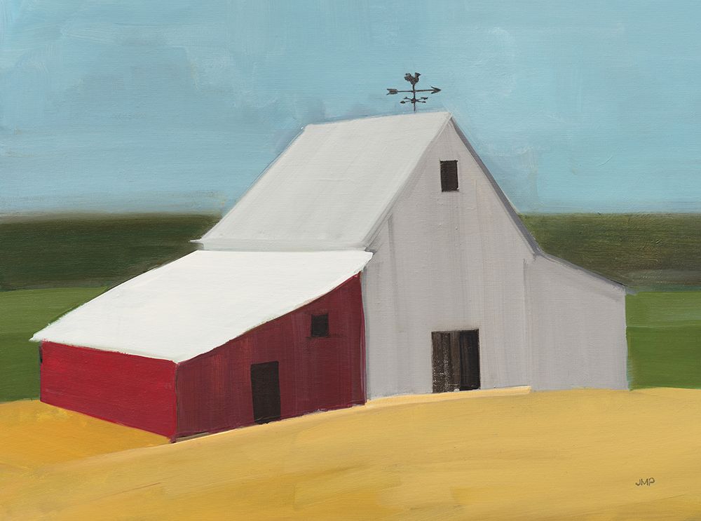 Americana Barn art print by Julia Purinton for $57.95 CAD