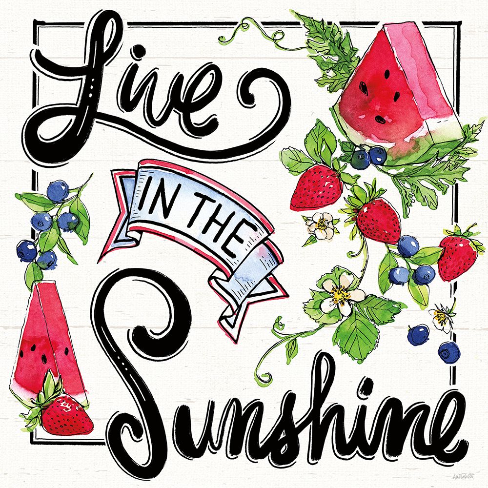 Sweet Summer II art print by Anne Tavoletti for $57.95 CAD