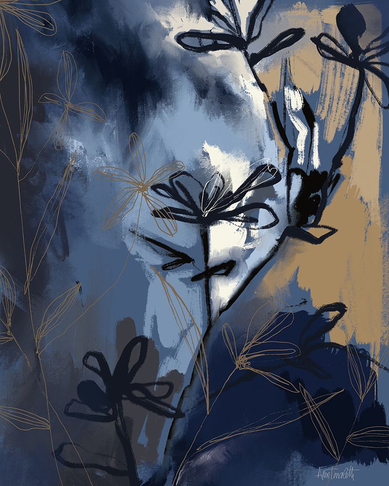 Noir Scape I art print by Anne Tavoletti for $57.95 CAD