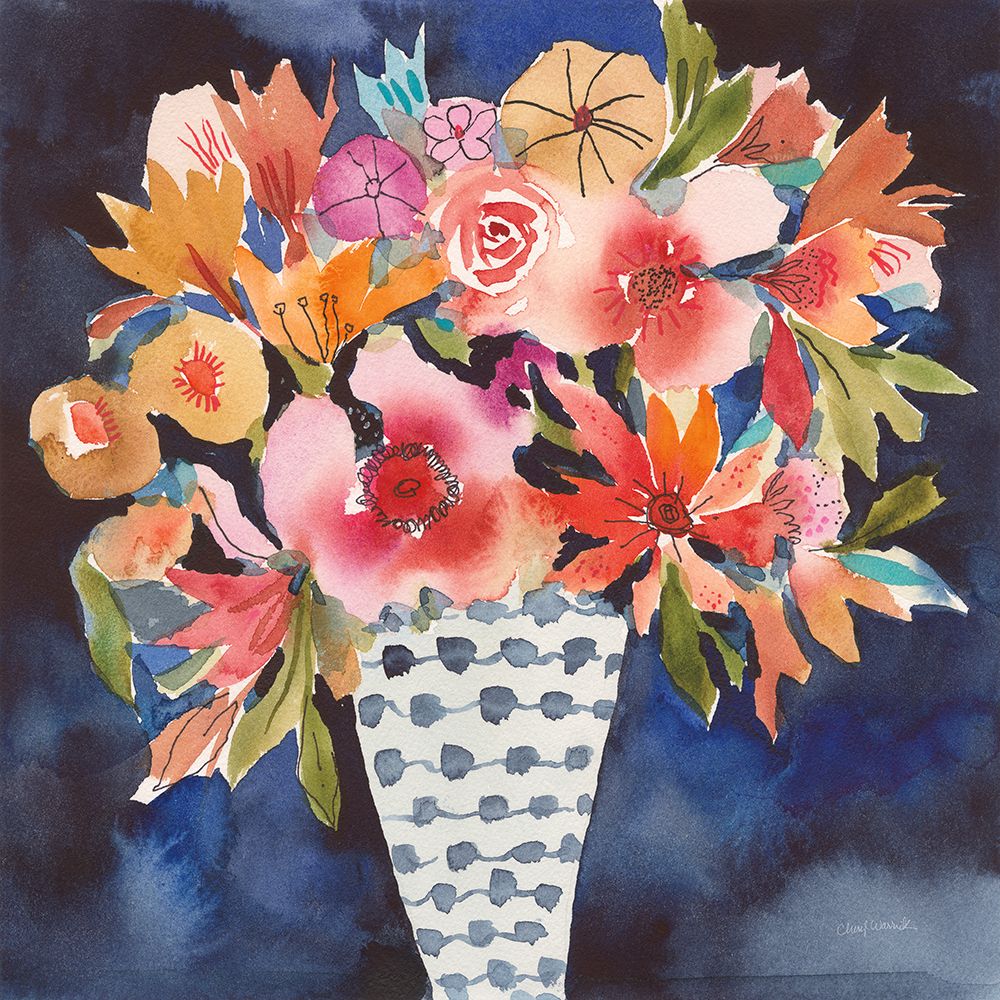 Floral Beauty V art print by Cheryl Warrick for $57.95 CAD