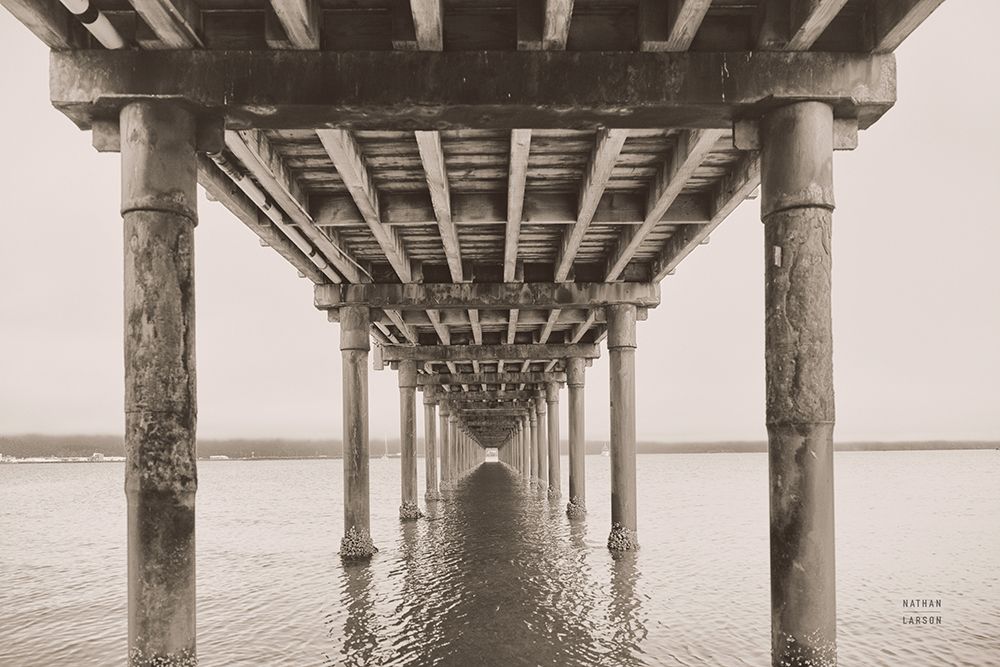 Pacific Pier art print by Nathan Larson for $57.95 CAD