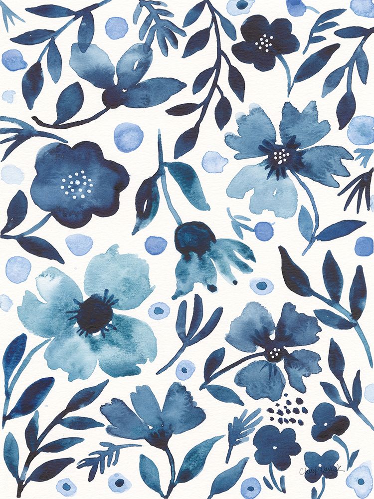 Sunday Garden I art print by Cheryl Warrick for $57.95 CAD