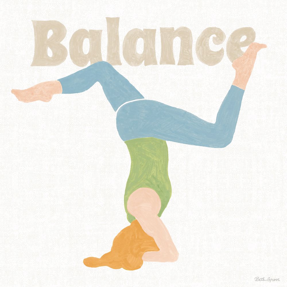 Yoga Sesh I art print by Beth Grove for $57.95 CAD