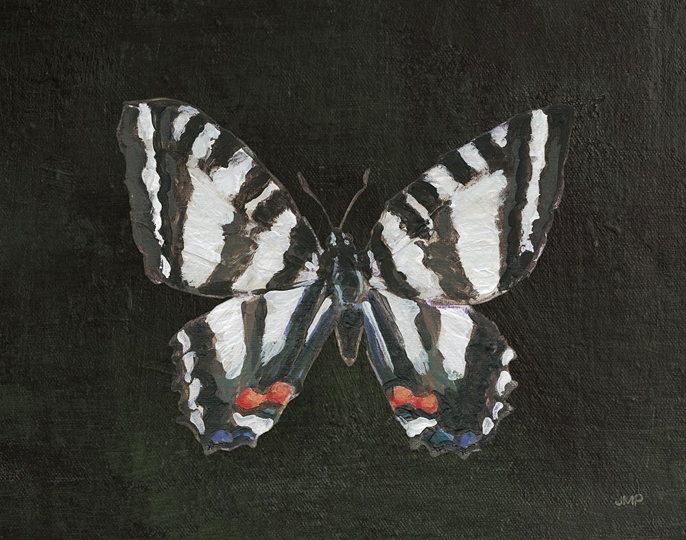 Garden Beauties II Black art print by Julia Purinton for $57.95 CAD