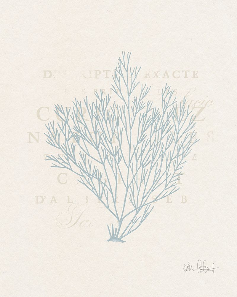 Blue Sea Garden II art print by Katie Pertiet for $57.95 CAD