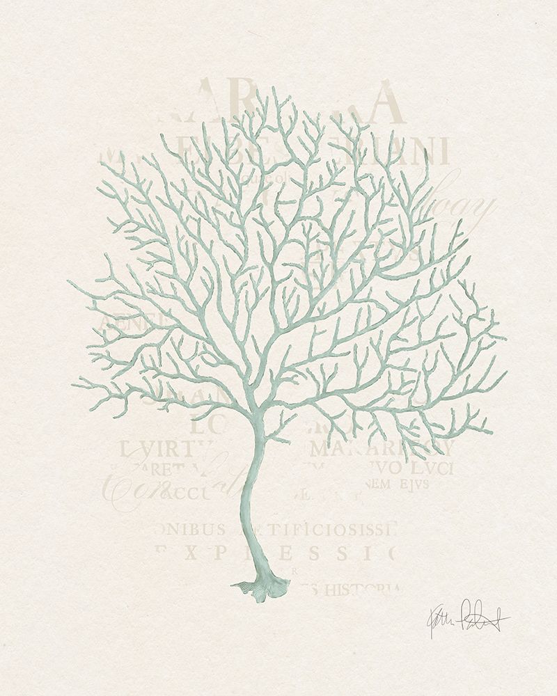 Blue Sea Garden IV art print by Katie Pertiet for $57.95 CAD