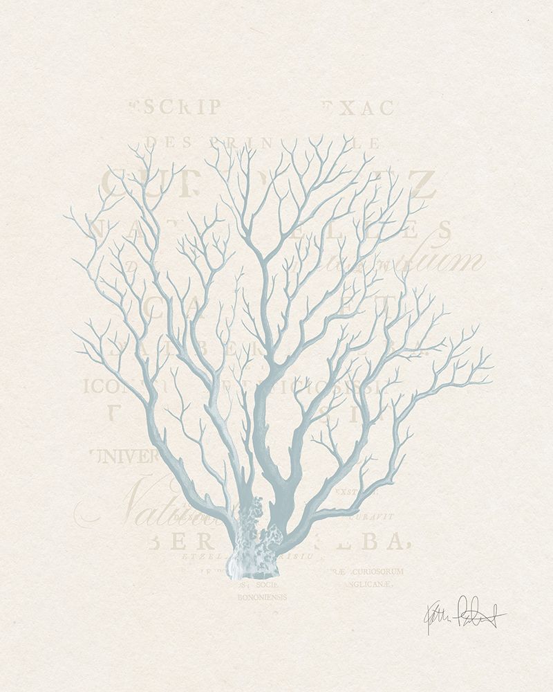 Blue Sea Garden V art print by Katie Pertiet for $57.95 CAD