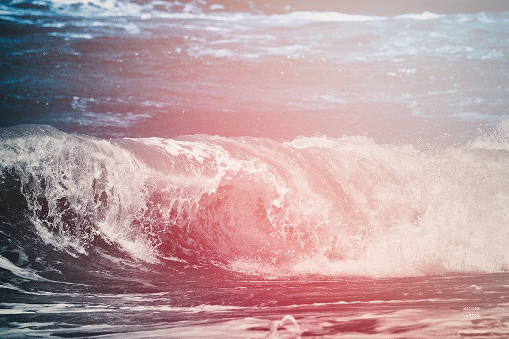 Lost Coast Waves Pink III art print by Nathan Larson for $57.95 CAD