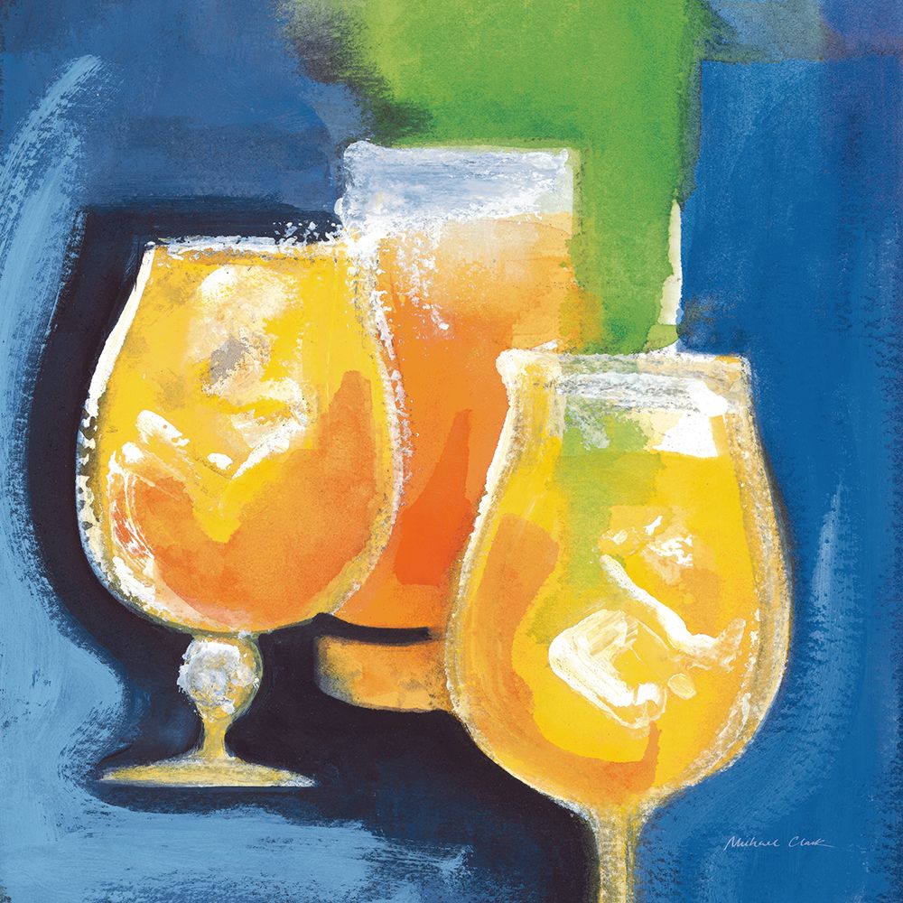 Frosty Orange Cocktails art print by Michael Clark for $57.95 CAD