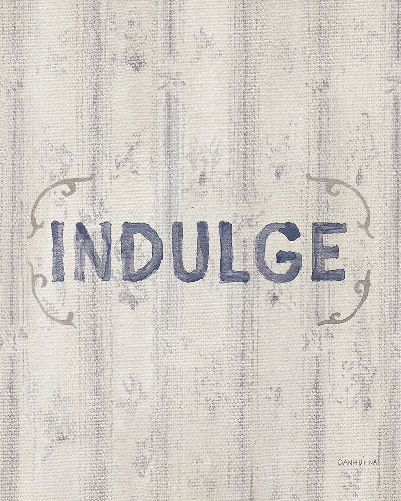 Victorian Bath Words IV Vertical art print by Danhui Nai for $57.95 CAD