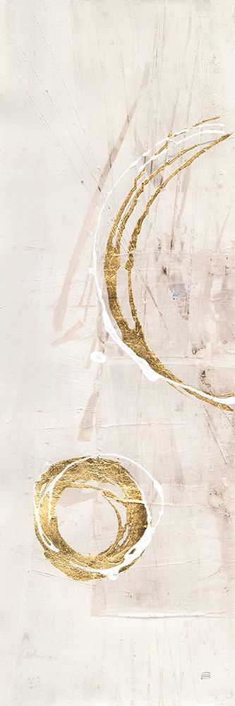 Incised Walnut Gold I art print by Chris Paschke for $57.95 CAD