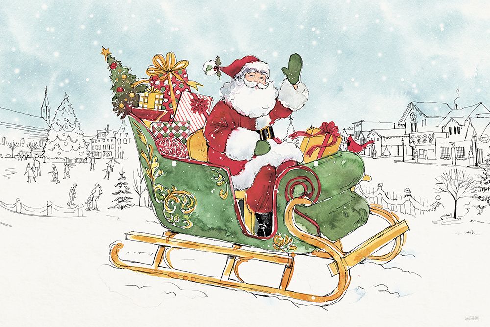 Special Delivery I Village art print by Anne Tavoletti for $57.95 CAD