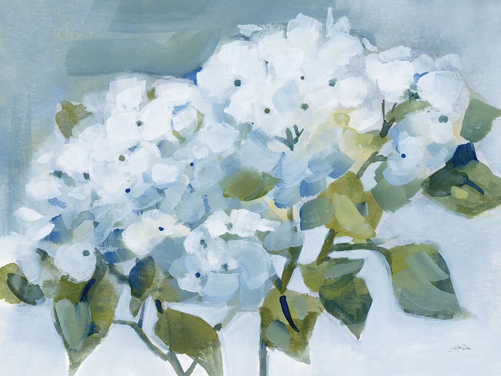 Spring Cottage Hydrangeas art print by Katrina Pete for $57.95 CAD