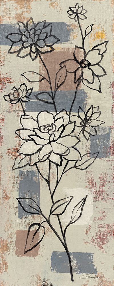 Scandinavian Floral I art print by Silvia Vassileva for $57.95 CAD