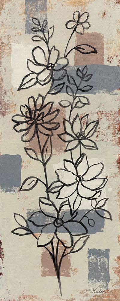 Scandinavian Floral II art print by Silvia Vassileva for $57.95 CAD