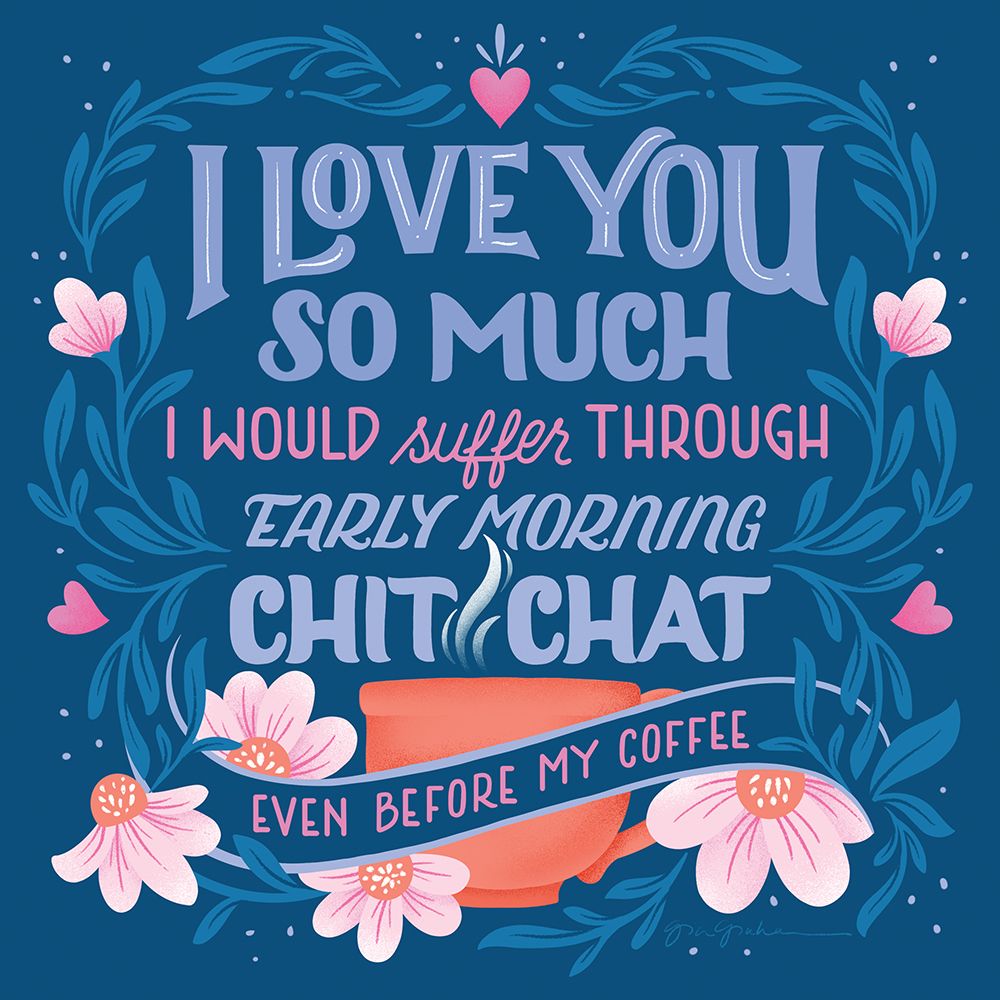Coffee Chit Chat art print by Gia Graham for $57.95 CAD