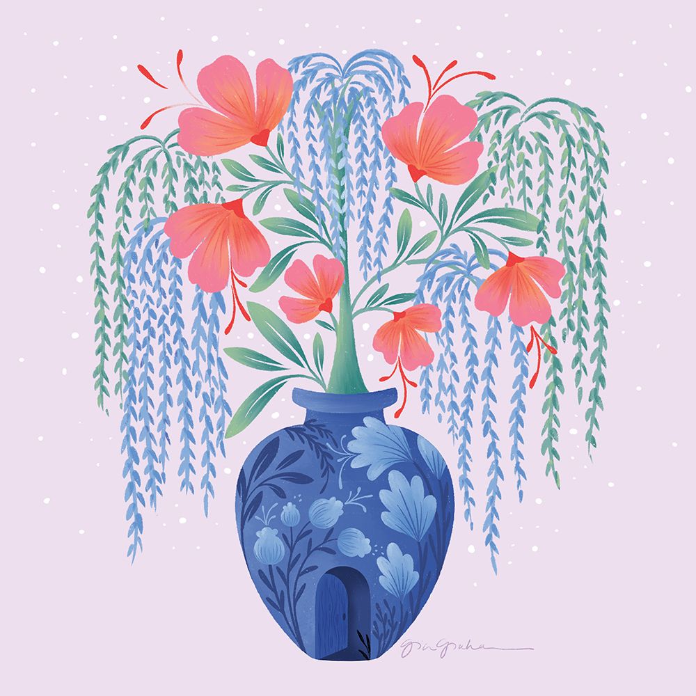 Whimsical Arrangement art print by Gia Graham for $57.95 CAD