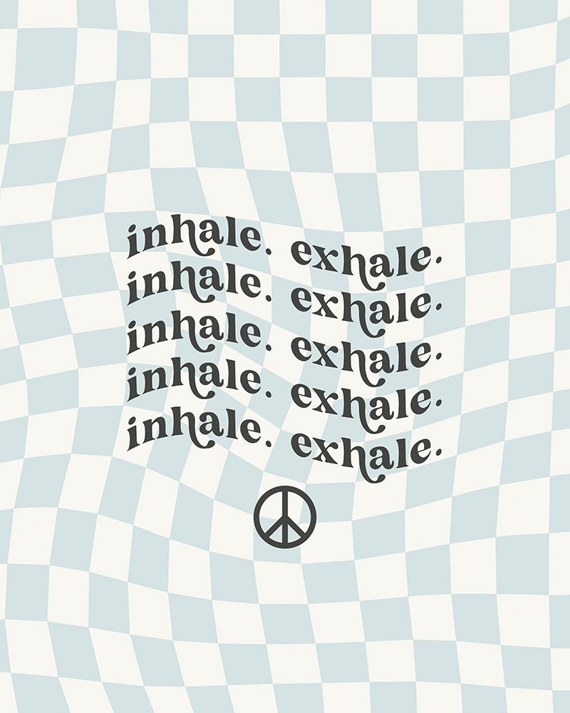 Wavy Words II Checkered art print by Wild Apple Portfolio for $57.95 CAD