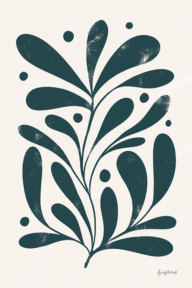 Simple Botanical III art print by Becky Thorns for $57.95 CAD