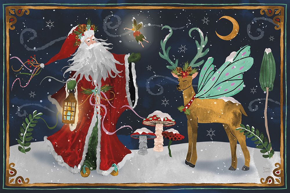 Winter Of Wonder I art print by Dina June for $57.95 CAD