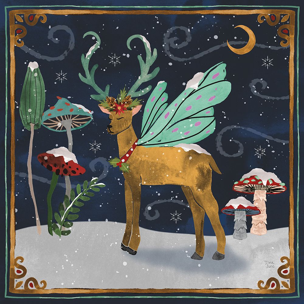 Winter Of Wonder III art print by Dina June for $57.95 CAD