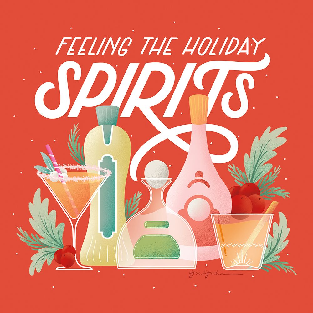Lets Get Merry IV art print by Gia Graham for $57.95 CAD