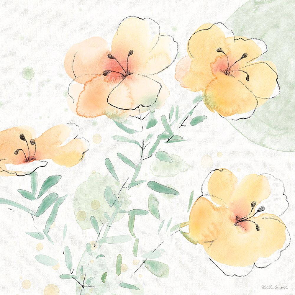 Soft Petals VIII art print by Beth Grove for $57.95 CAD