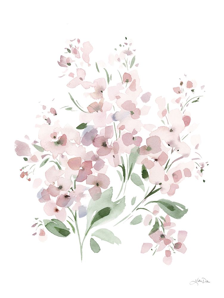Serene Hydrangea art print by Katrina Pete for $57.95 CAD