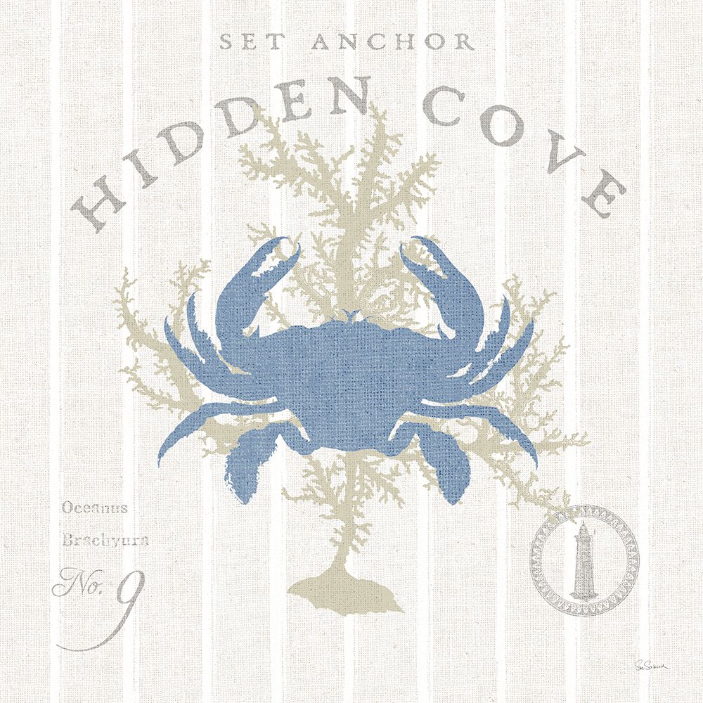 Island Findings II Blue art print by Sue Schlabach for $57.95 CAD