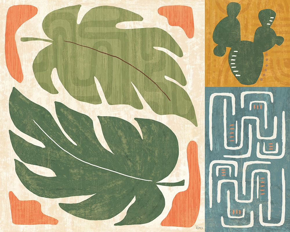 Cool Cacti II art print by Veronique Charron for $57.95 CAD