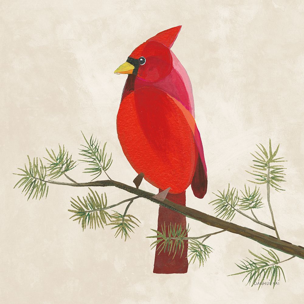 Festive Friends III art print by Danhui Nai for $57.95 CAD