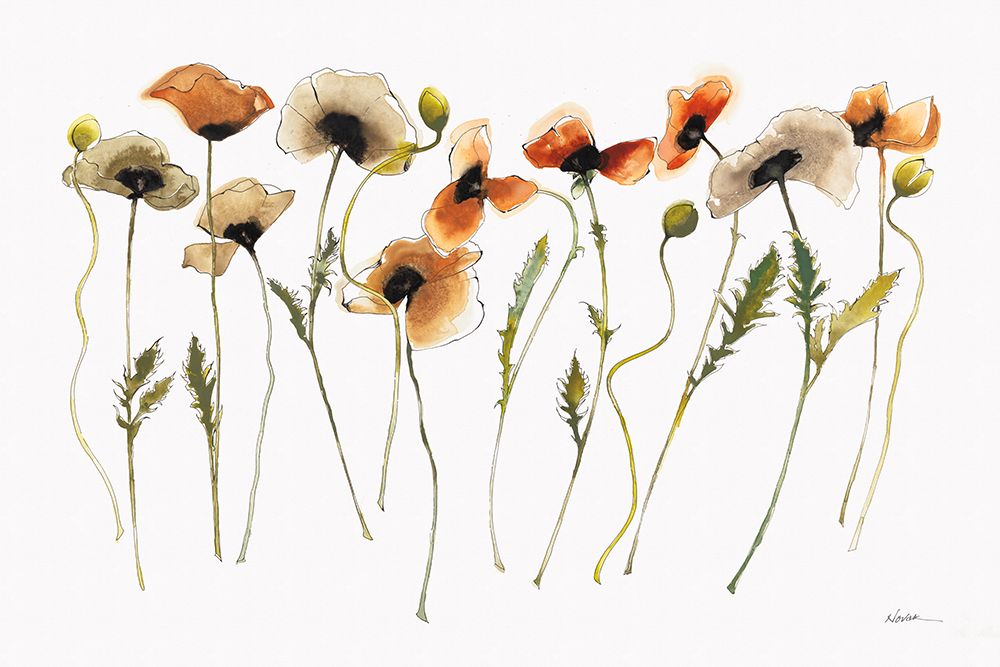 Autumn Orientals art print by Shirley Novak for $57.95 CAD