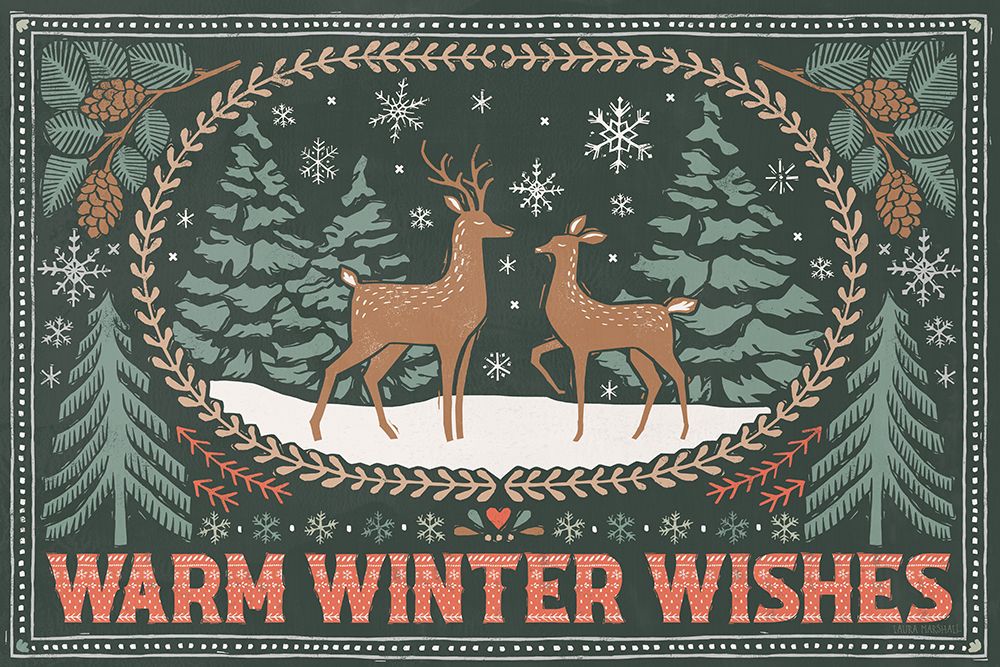 Frosty Forest I art print by Laura Marshall for $57.95 CAD