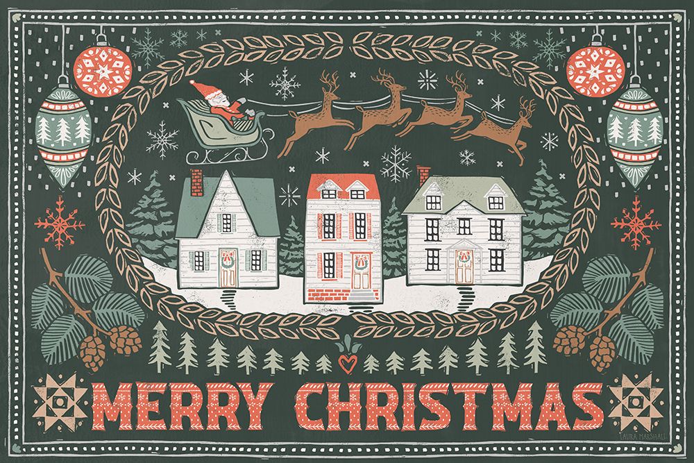 Frosty Forest II art print by Laura Marshall for $57.95 CAD