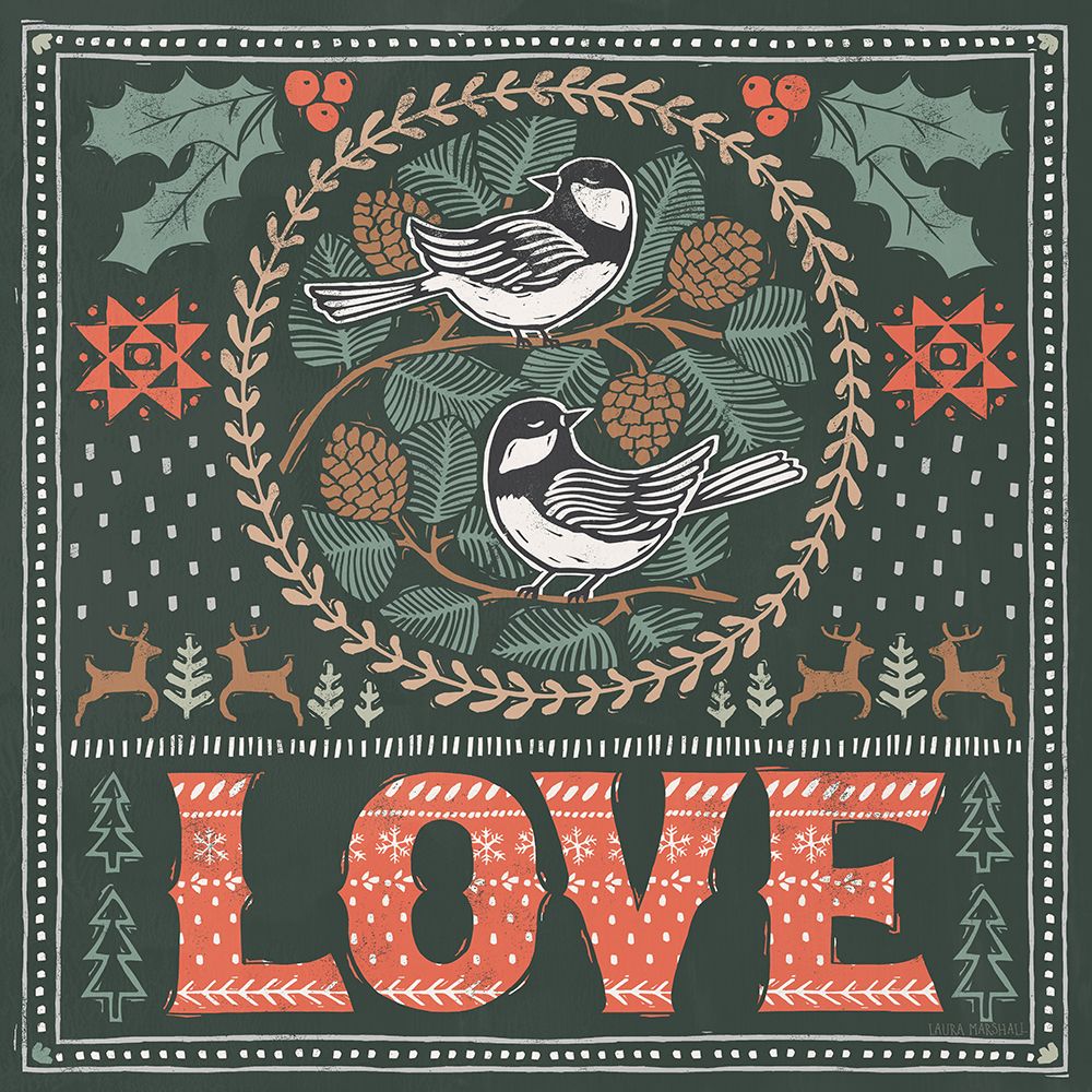 Frosty Forest III art print by Laura Marshall for $57.95 CAD