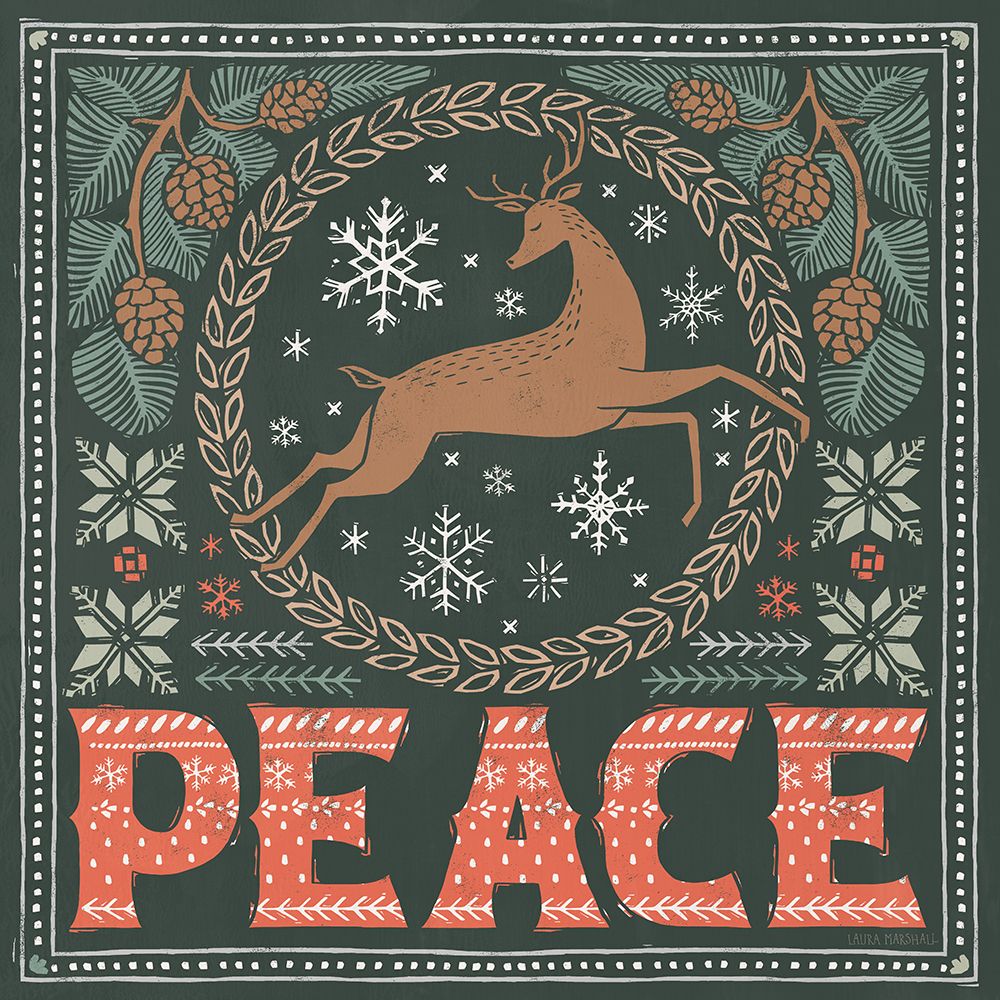 Frosty Forest IV art print by Laura Marshall for $57.95 CAD