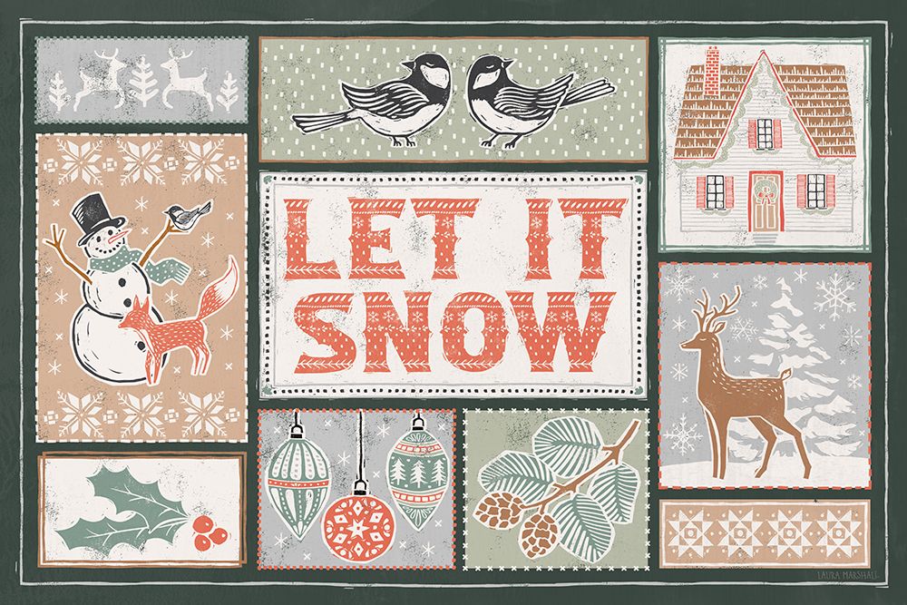 Frosty Forest VII art print by Laura Marshall for $57.95 CAD
