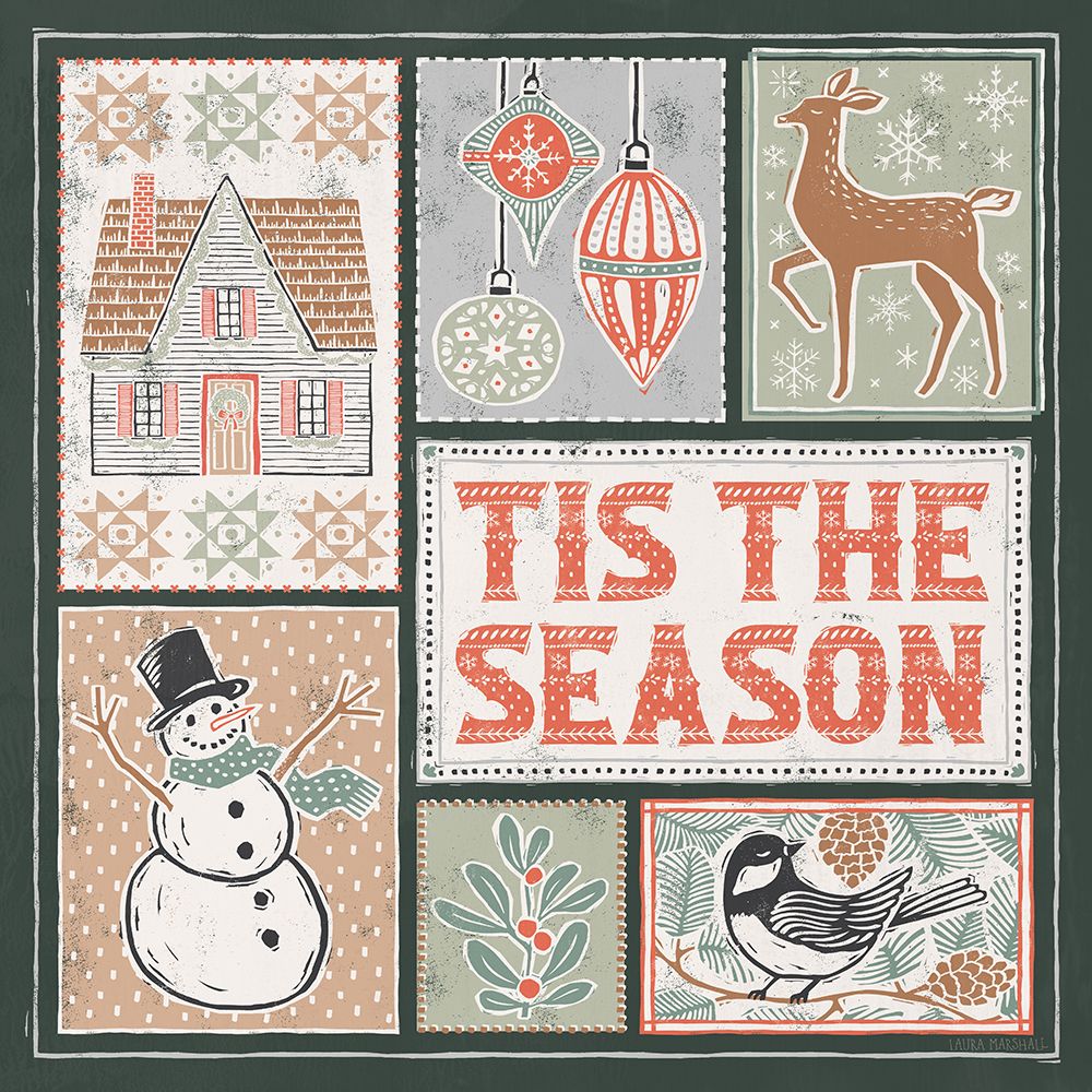 Frosty Forest IX art print by Laura Marshall for $57.95 CAD