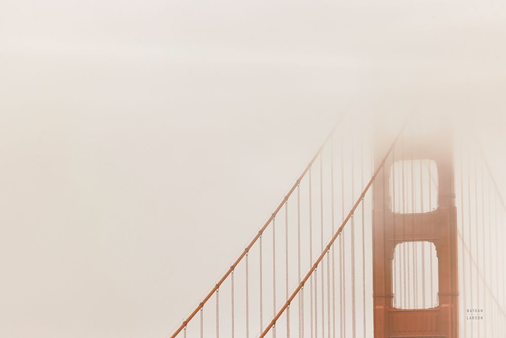Golden Gate Fog art print by Nathan Larson for $57.95 CAD