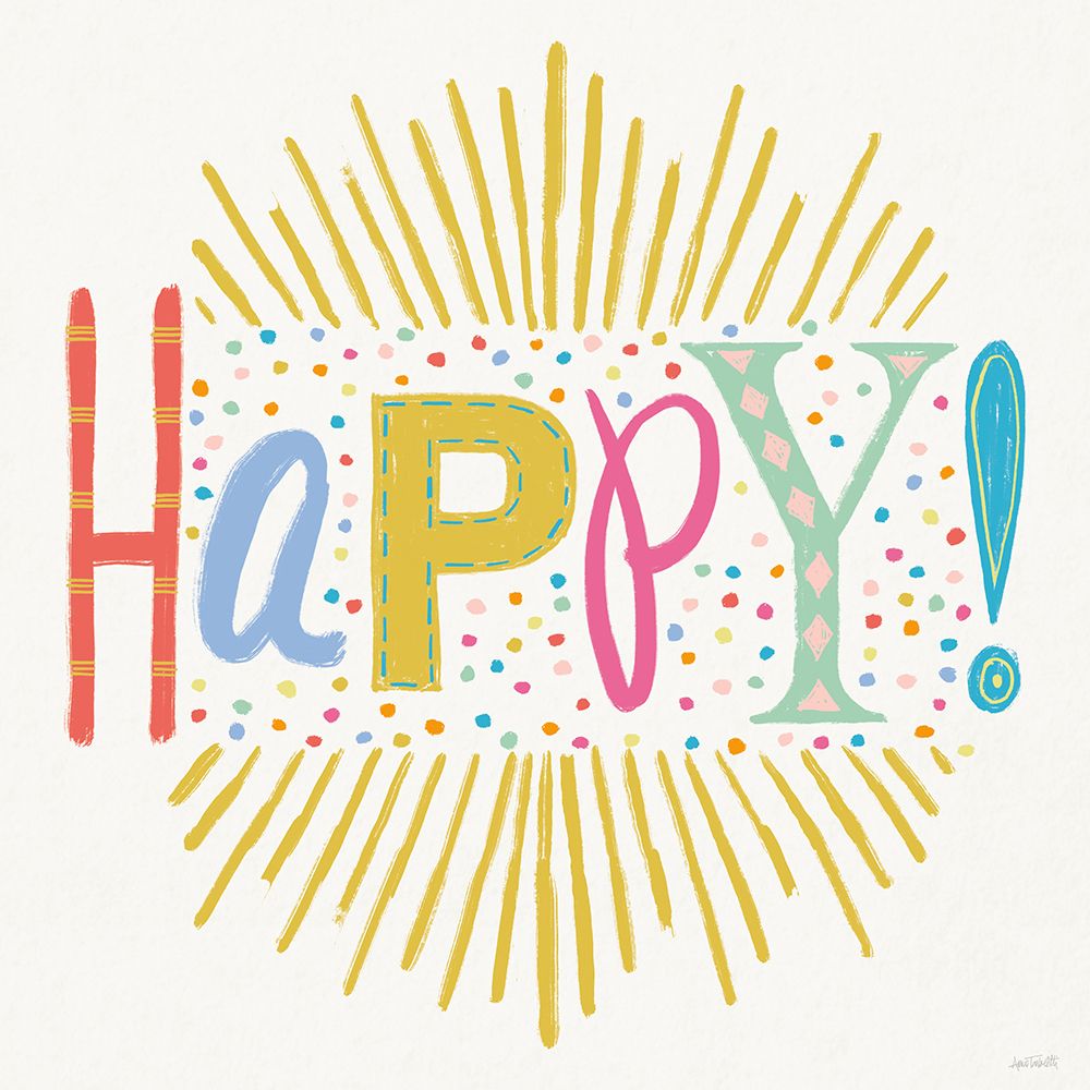 Lets Celebrate VII art print by Anne Tavoletti for $57.95 CAD