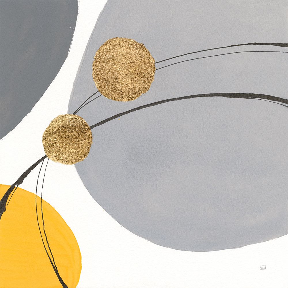 Golden Orbs I art print by Chris Paschke for $57.95 CAD
