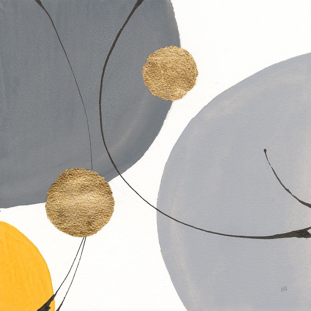 Golden Orbs III art print by Chris Paschke for $57.95 CAD