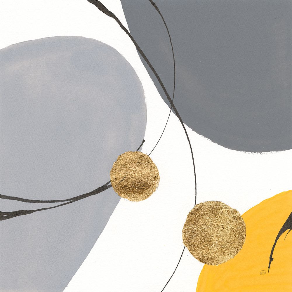 Golden Orbs IV art print by Chris Paschke for $57.95 CAD