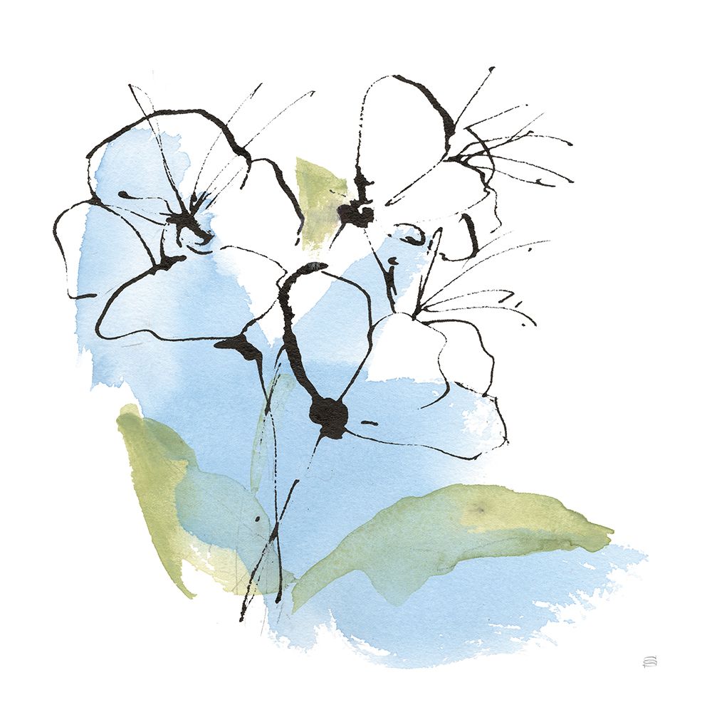 Poppy Blue II art print by Chris Paschke for $57.95 CAD