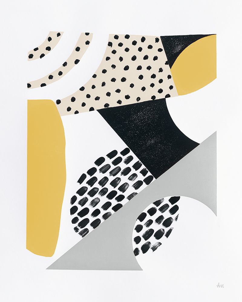 Luminous Tumble II Yellow art print by Laura Marshall for $57.95 CAD