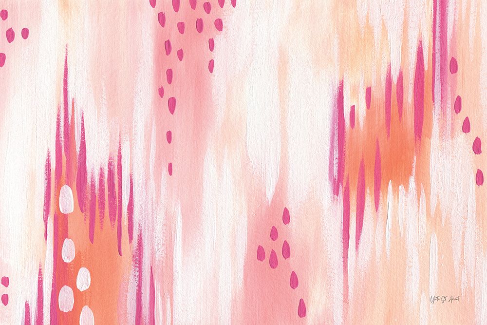 Abstract Sherbet Twist art print by Yvette St. Amant for $57.95 CAD