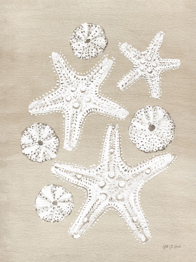 Beach Treasures I art print by Yvette St. Amant for $57.95 CAD