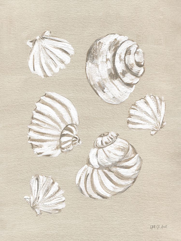 Beach Treasures II art print by Yvette St. Amant for $57.95 CAD